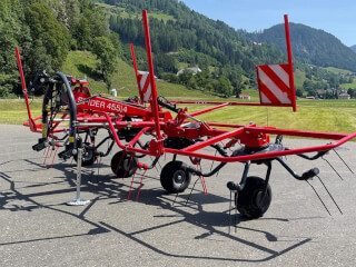 Greblă de răvășit fânul, SIP SPIDER 445|4