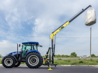 Macara telescopică 5.5M, DLWest Agro Crane